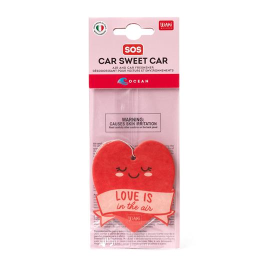 Profumatore per auto Legami Cuore (Oceano) - Car Sweet Car - Heart (Ocean)  - Legami - Idee regalo