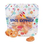 Buste alimentari riutilizzabili. Snack Bags - Set Of 3 Reusable Food Pouches - Space