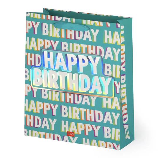 Gift Bag, Large - Happy Birthday