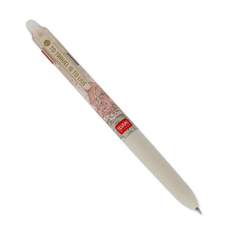 Penna gel cancellabile. Make Mistakes - 3-Colour Erasable Gel Pen  - Travel