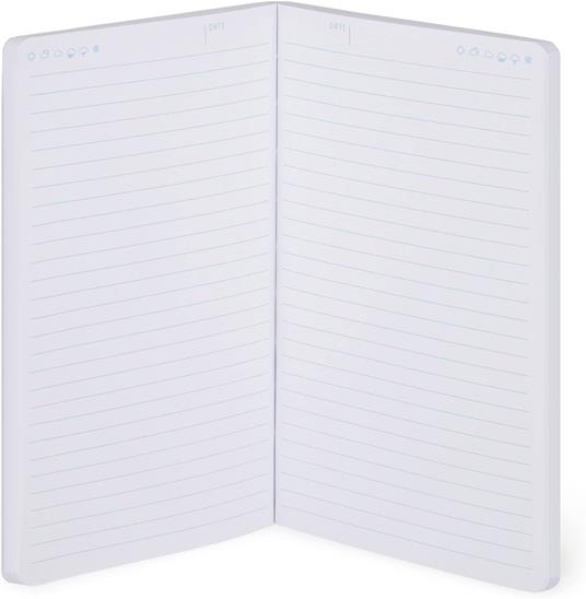 TACCUINO quaderno MY NOTEBOOK a righe GIALLO large LEGAMI con