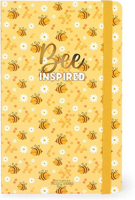 Photo Notebook, Medium Lined  - Bee