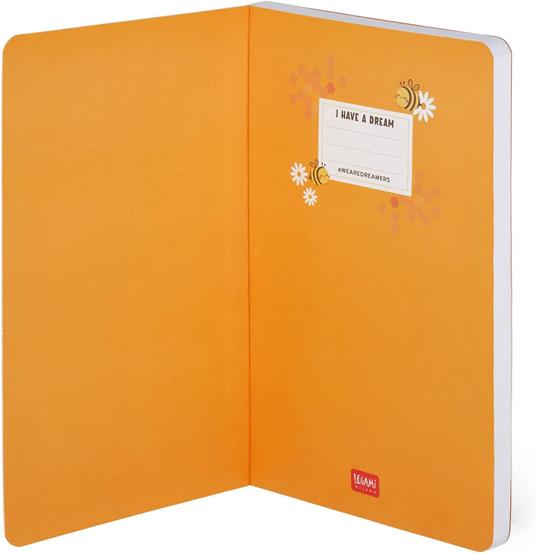 Photo Notebook, Medium Lined  - Bee - 2