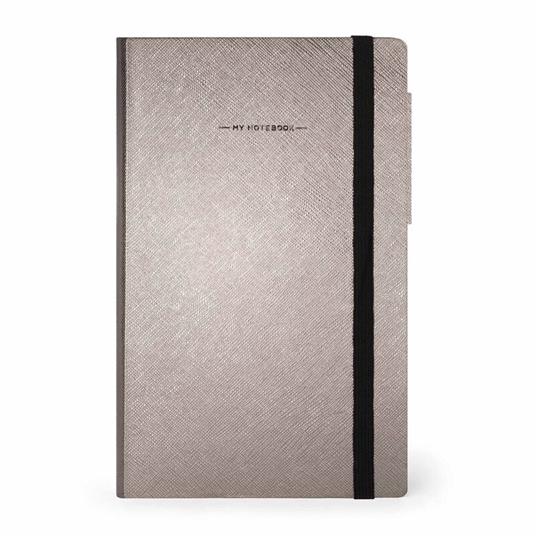 My Notebook Legami Medium – Grey Diamond –