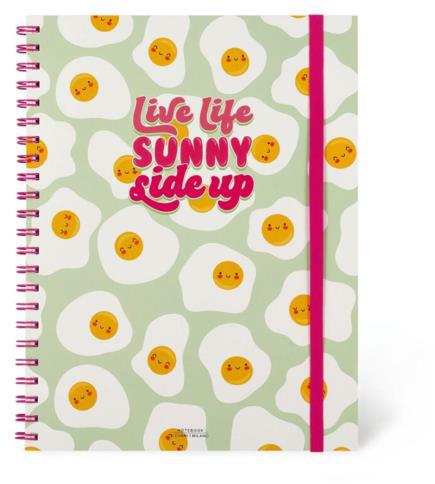 TACCUINO quaderno MY NOTEBOOK pagina bianca VIOLA small LEGAMI con elastico  9,5