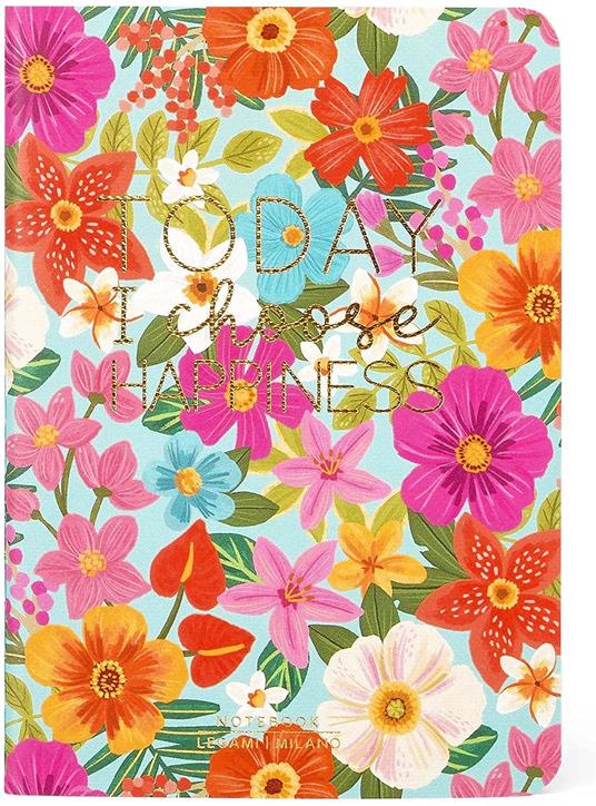 Quaderno, Small - Flowers - Legami - Cartoleria e scuola