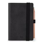 Agenda 2023-2024 Legami, 12 mesi, bigiornaliera, mini - BLACK ONYX