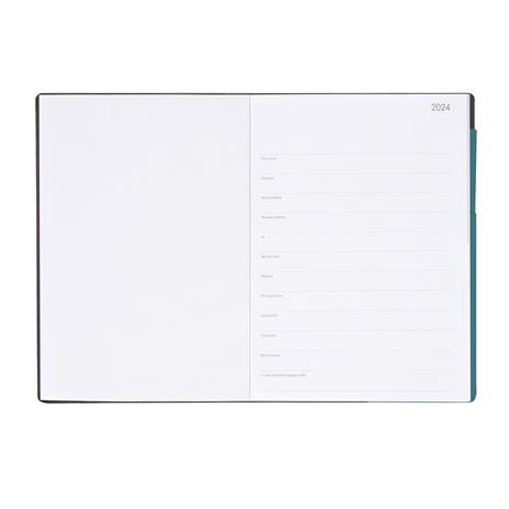 Agenda 2023-2024 Legami, 12 mesi, giornaliera, settimanale, large, colors - MALACHITE GREEN - 3