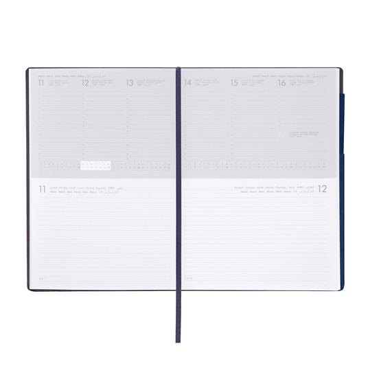 Agenda 2023-2024 Legami, 12 mesi, giornaliera, settimanale, large, colors - GALACTIC BLUE - 2