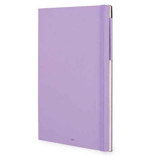 Agenda 2023-2024 Legami, 12 mesi, settimanale, maxi, colors - LAVENDER