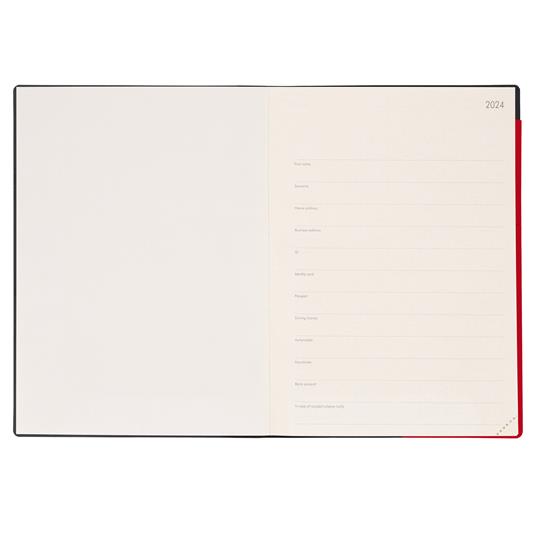 Agenda 2023-2024 Legami, 12 mesi, settimanale, maxi, colors - RED PASSION - 3