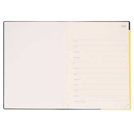 Agenda 2023-2024 Legami, 12 mesi, settimanale, maxi, colors - YELLOW FREESIA - 3