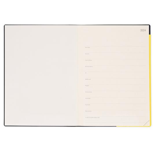 Agenda 2023-2024 Legami, 12 mesi, settimanale, maxi, colors - YELLOW FREESIA - 3