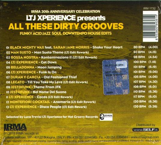 All These Dirty Grooves - CD Audio di LTJ Xperience - 2