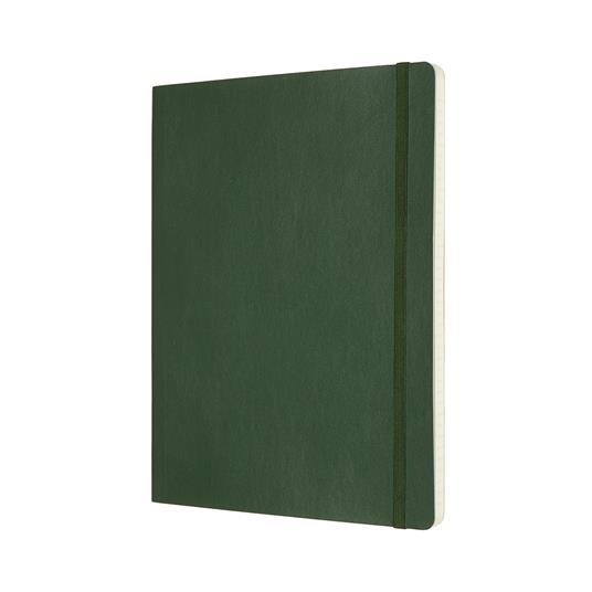 Taccuino Moleskine XL a righe copertina morbida verde. Myrtle Green - 2