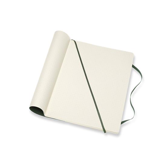 Taccuino Moleskine XL a pagine bianche copertina morbida verde. Myrtle Green - 3