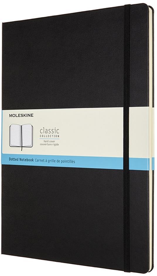 Taccuino Moleskine A4 puntinato copertina rigida nero. Black - Moleskine -  Cartoleria e scuola