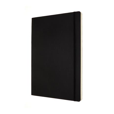 Taccuino Moleskine A4 a righe copertina morbida nero. Black - 2