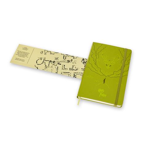 Taccuino Moleskine Harry Potter Limited Edition large a righe Expecto Patronum. Verde - 5