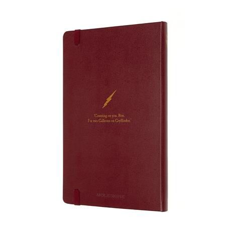 Taccuino Moleskine a righe Harry Potter Book 6. Rosso - 7