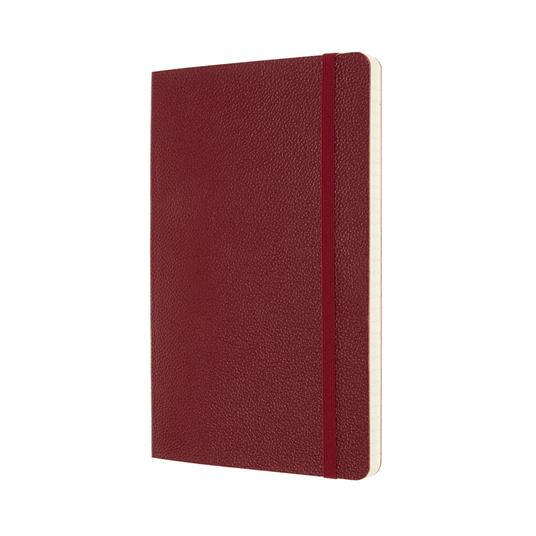 Taccuino Moleskine Classic Leather Large a righe copertina rigida Open Box. Bordeaux - 2