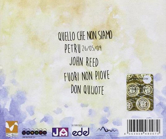 Quello che non siamo - CD Audio di Roberto Ormanni - 2