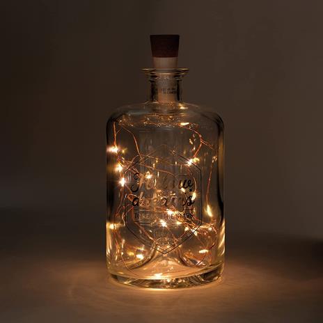 Bottiglia in vetro con filo di luci Led Legami, Jar Of Stars - 2