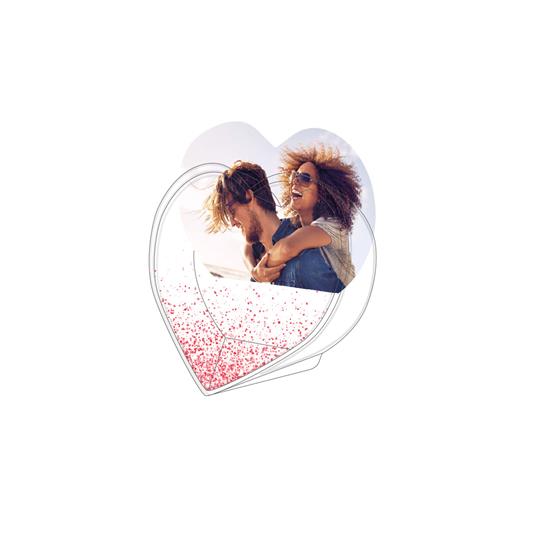 Portafoto San Valentino Glitter Photo Frame Heart Legami - 2