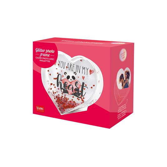 Portafoto San Valentino Glitter Photo Frame Heart Legami - Legami - Idee  regalo | IBS
