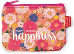 Portamonete in cotone, Cotton Coin Purse - Flowers