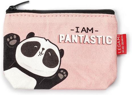 Portamonete in cotone, Cotton Coin Purse - Panda