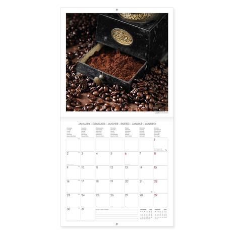 Calendario Legami 2023, Coffee&Chocolate - 30 x 29 cm - 2