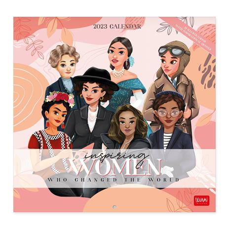 Calendario Legami 2023, carta non patinata, Inspiring Women - 30 x 29 cm - 3