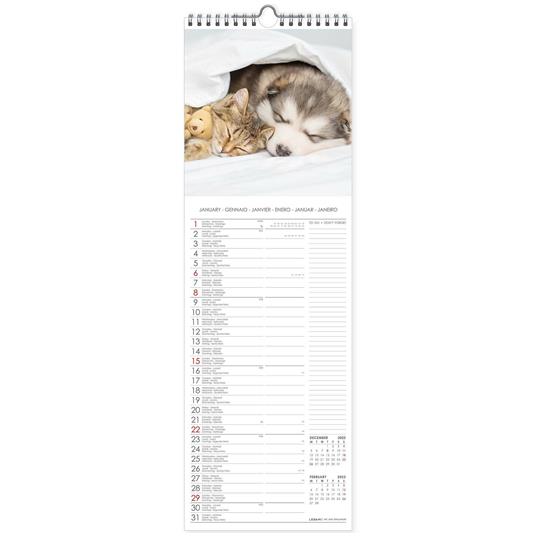 Calendario Legami 2023, Best Friends - 16 x 49 cm - 2