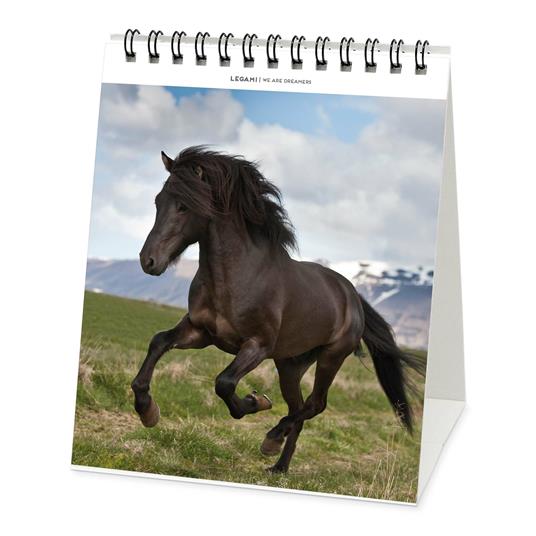 Calendario Legami 2023, Horses - 12 x 14,5 cm - 4