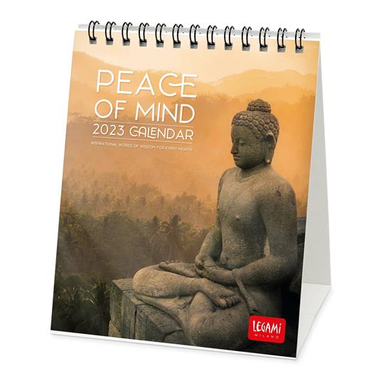 CALENDARIO DA TAVOLO 2024 LEGAMI PEACE OF MIND 12 X 14,5 CM