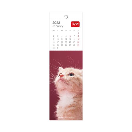Calendario segnalibro Legami 2023, Kittens - 5.5 x 18 cm - Legami -  Cartoleria e scuola | IBS