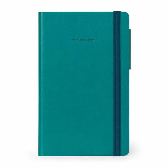 Quaderno My Notebook - Medium Squared Petrol Blue