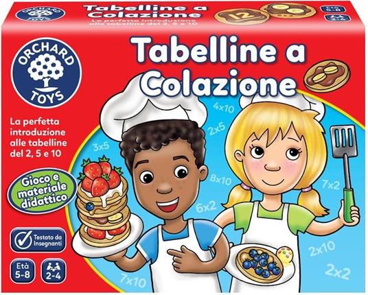 Tabelline a Colazione