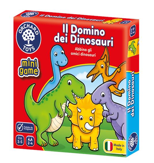 Mini Game - Domino dei Dinosauri - Orchard Toys - Giochi di abilità -  Giocattoli | IBS