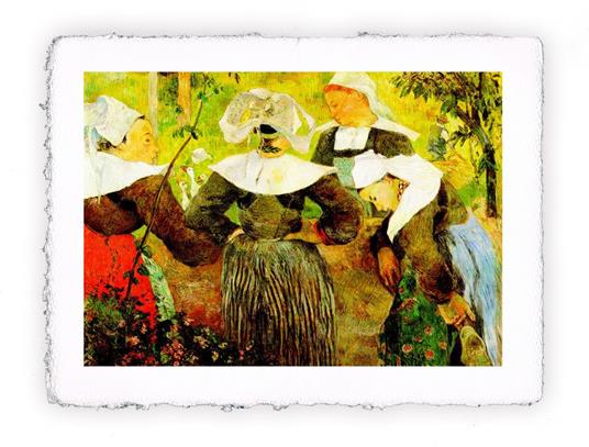 Stampa d''arte di Paul Gauguin Quattro donne bretoni, Magnifica -  cm 50x70