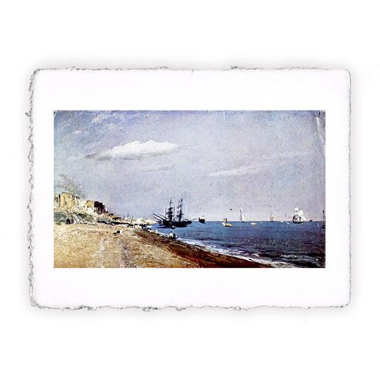 Stampa di John Constable Spiaggia di Brighton con colliers, Grande - cm  40x50 - Pitteikon - Casa e Cucina | IBS