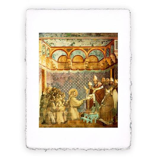 Stampa di Giotto Innocenzo III conferma le regole francescane, Original -  cm 30x40 - Pitteikon - Idee regalo | IBS