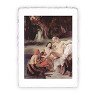 Stampa Pitteikon di Francesco Hayez - Betsabea al bagno 1834, Original - cm  30x40 - Pitteikon - Idee regalo | IBS