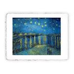 Stampa di Vincent van Gogh Notte stellata sul Rodano - 1888, Miniartprint - cm 17x11