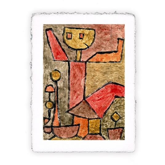 Stampa Pitteikon di Paul Klee - Bambino con giocattoli 1940, Original - cm 30x40