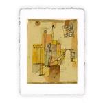 Stampa Pitteikon di Paul Klee - Prima della festività 1936, Magnifica -  cm 50x70