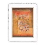 Stampa Pitteikon di Paul Klee - Tre culture del 1924, Miniartprint - cm 17x11