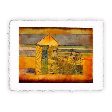 Stampa di Paul Klee - Atterraggio miracoloso o Il 112!, Original - cm 30x40