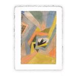 Stampa Pitteikon di Paul Klee - L''idea di abeti del 1917, Miniartprint - cm 17x11